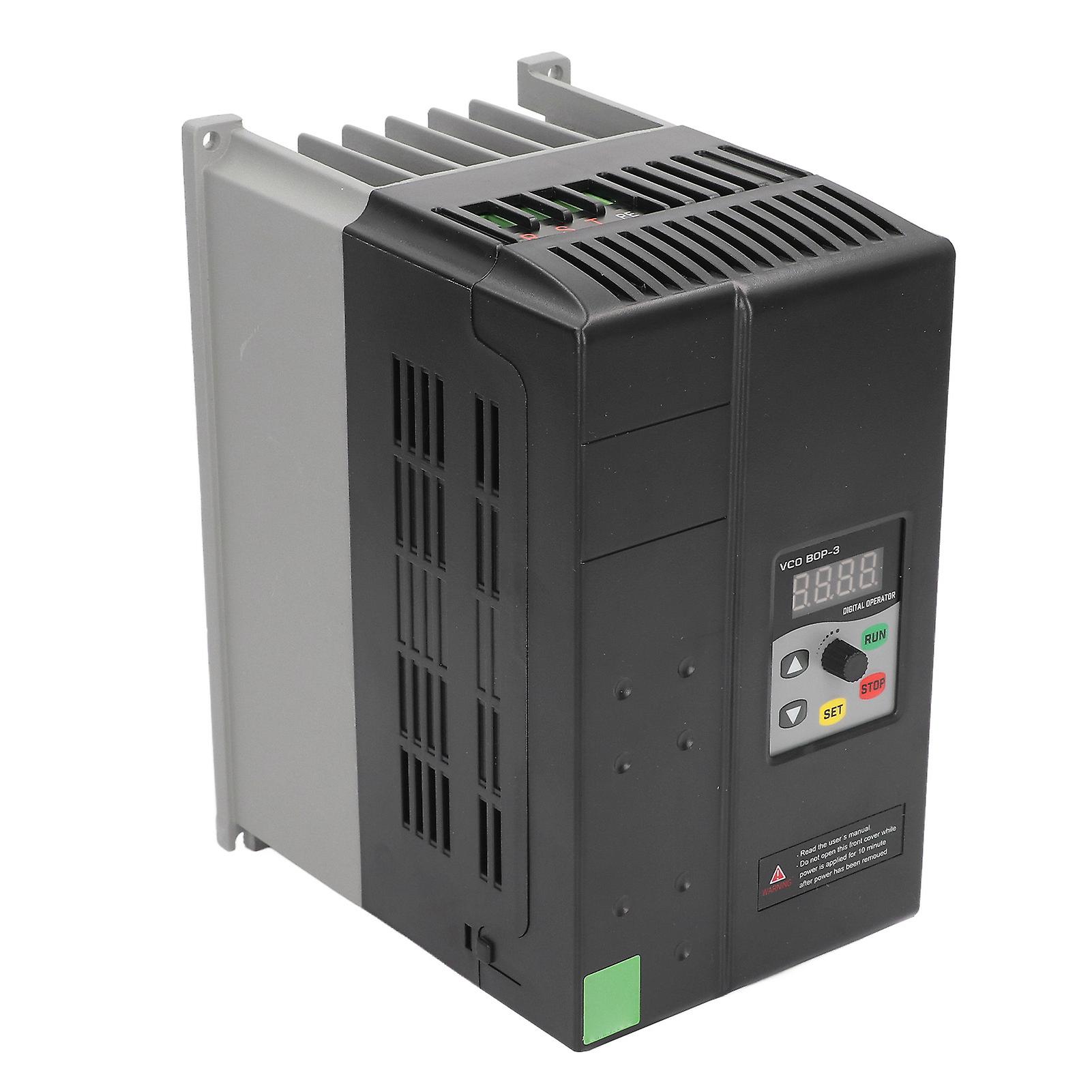 Motor Variable Frequency Drive Good Heat Dissipation Frequency Inverter Converter 3 Phase 380‑440V Input 0‑440V Output 4KW 9.4A 