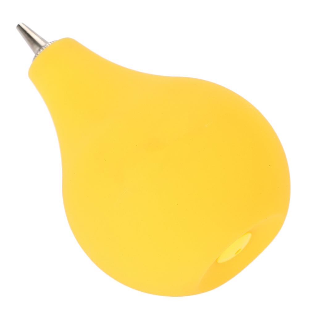 Rubber Air Pump Cleaning Tool for Digital Camera, Watch Lens Filter (Yellow)