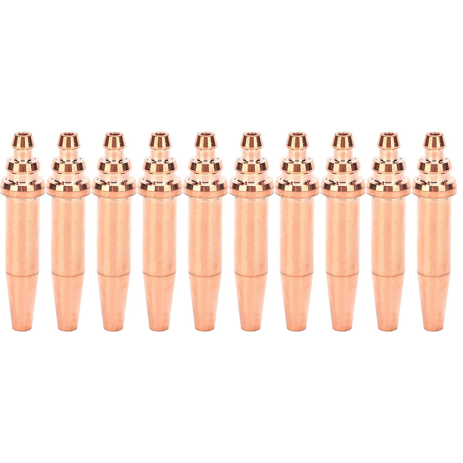 10Pcs Propane Cutting Nozzle Replacement Machine Use Gas Cutter Torch Tip 30~50mm