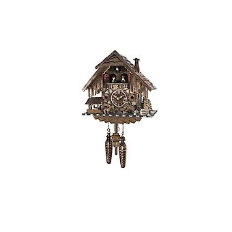 Engstler - 48713 QMT - Cuckoo Clock - Quartz - Walnut
