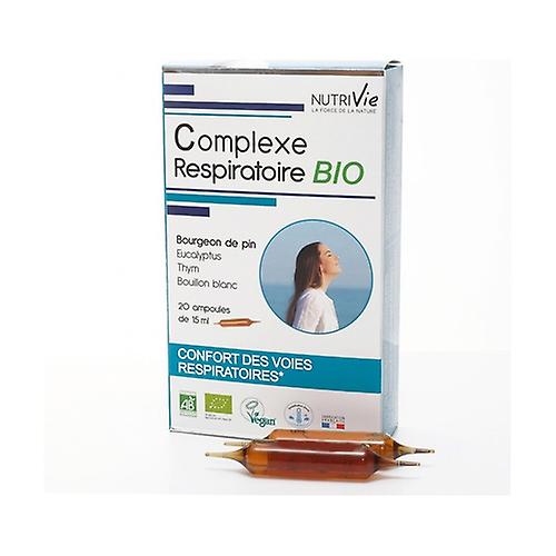 Ampoules - Organic Respiratory Complex 20 units of 15ml