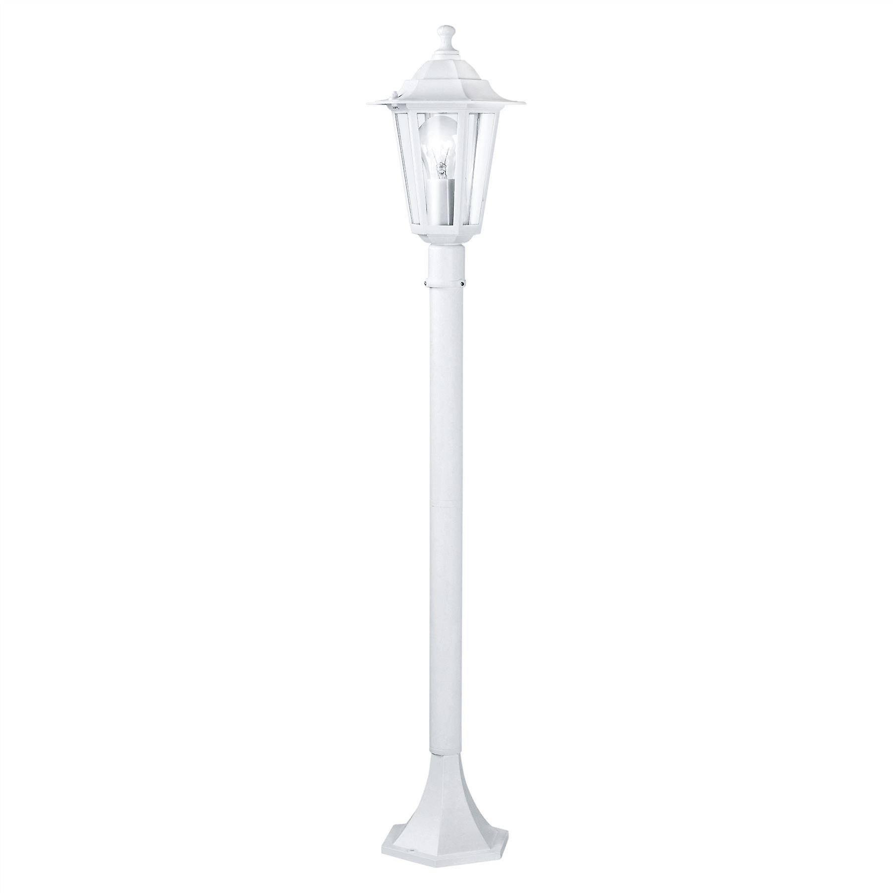 Eglo Laterna 5 - 1 Light Outdoor Lamp Post White IP44, E27