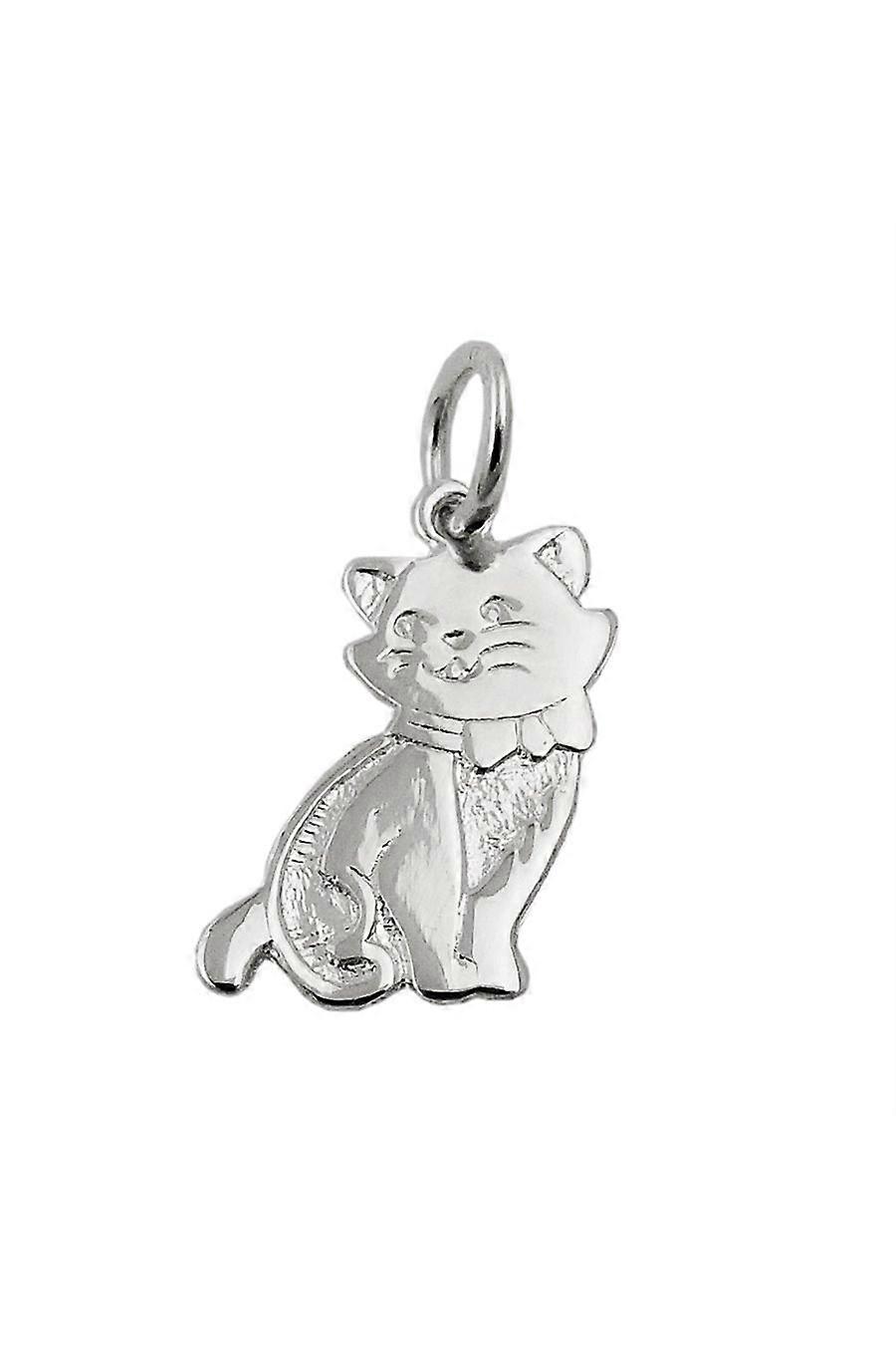 Pendant Cat Polished Silver 925 - Gl93579