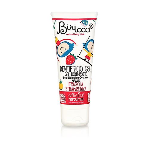 Biricco Strawberry Toothpaste 75 ml of gel (Strawberry)