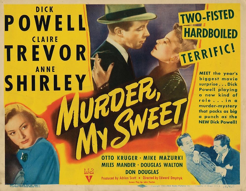Murder My Sweet Poster
