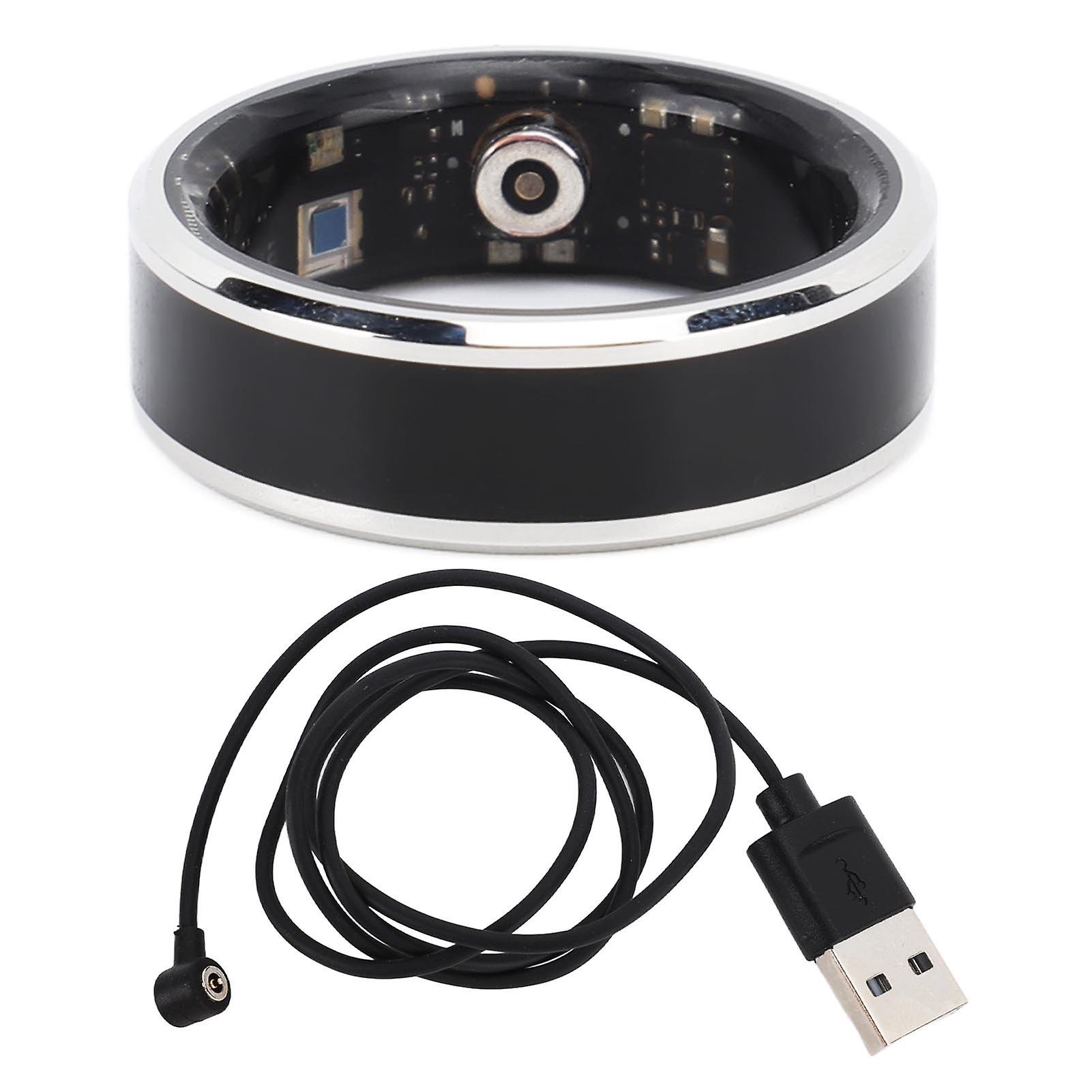 Smarte ringer Intelligent søvnovervåking Vanntett multifunksjonell helsevesen Sportsring #10 20MM