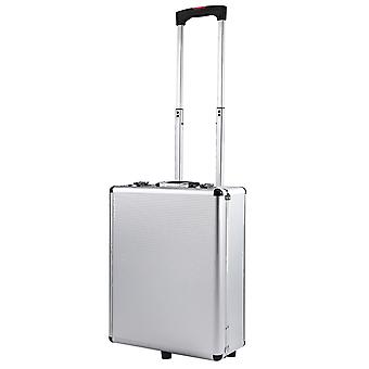 Hand Tool Set Case Mechanics Kit Box Organize Castors Toolbox Trolley US Plug 110V