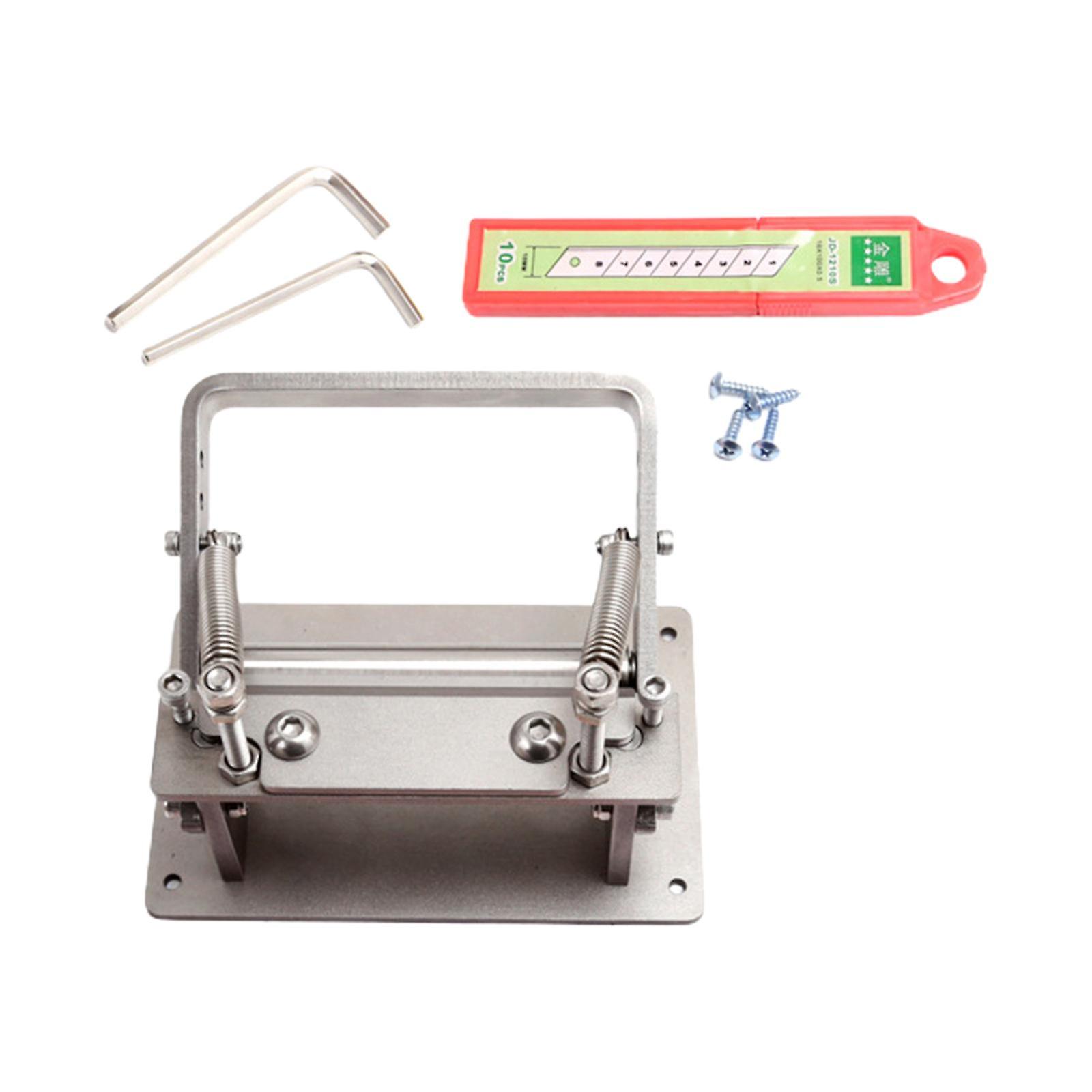 Deri Soyma Makinesi Anahtarı ve Vidaları Ayarlanabilir Deri Skiver Splitter