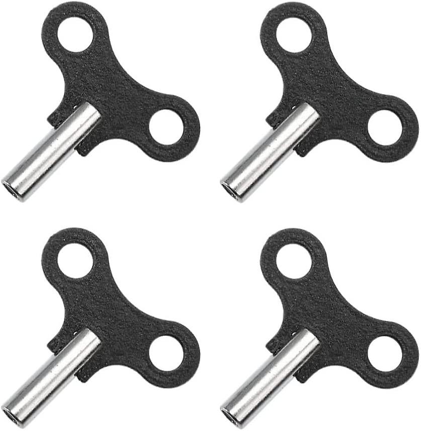 Wind up clock key. Mechanical Clock Key Universal Clock Key Winding Tool (Black) (4pcs)