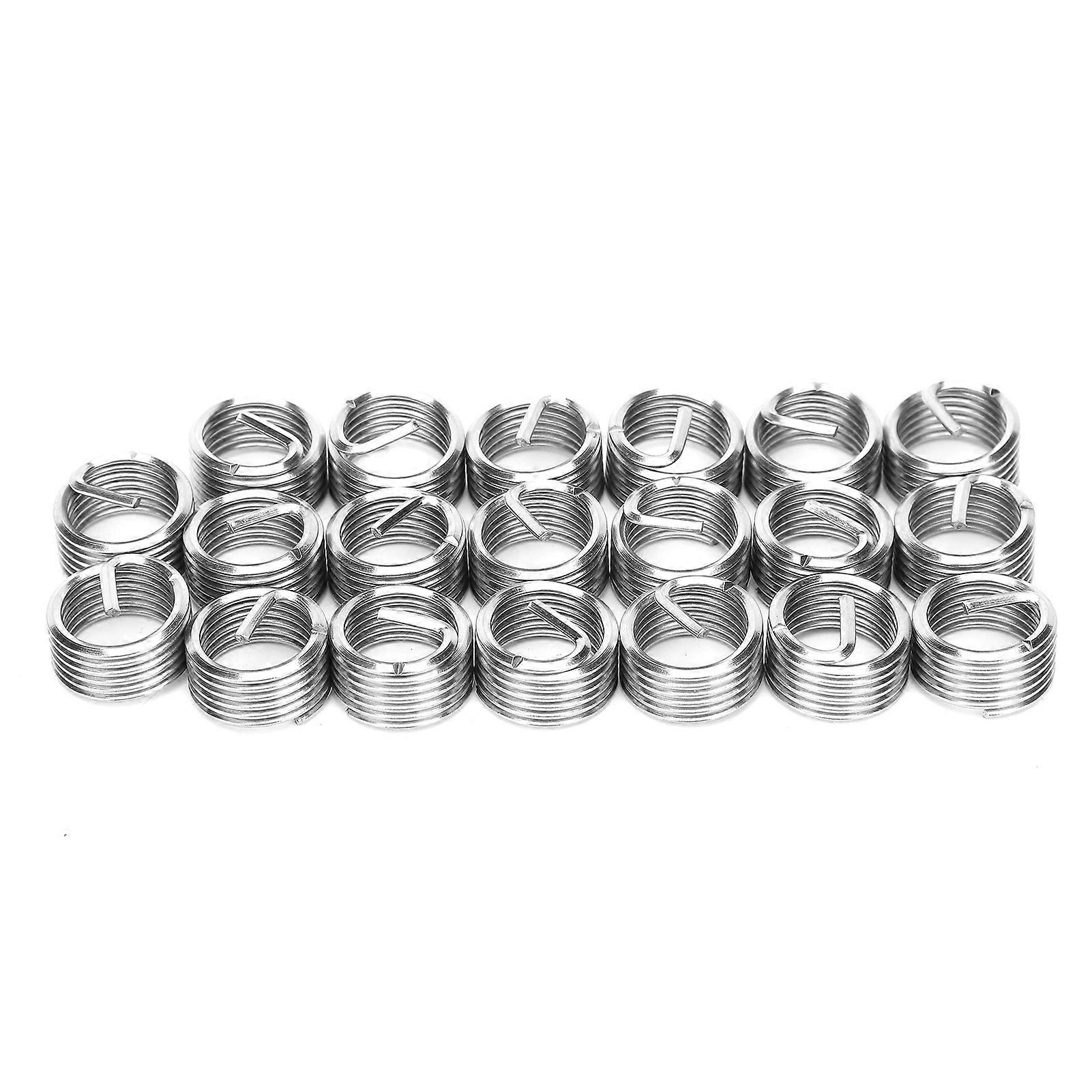 20Pcs Filetage Réparation Manchon Douille Vis Acier Inoxydable Fil Filetage Insert M12 x 1.51D