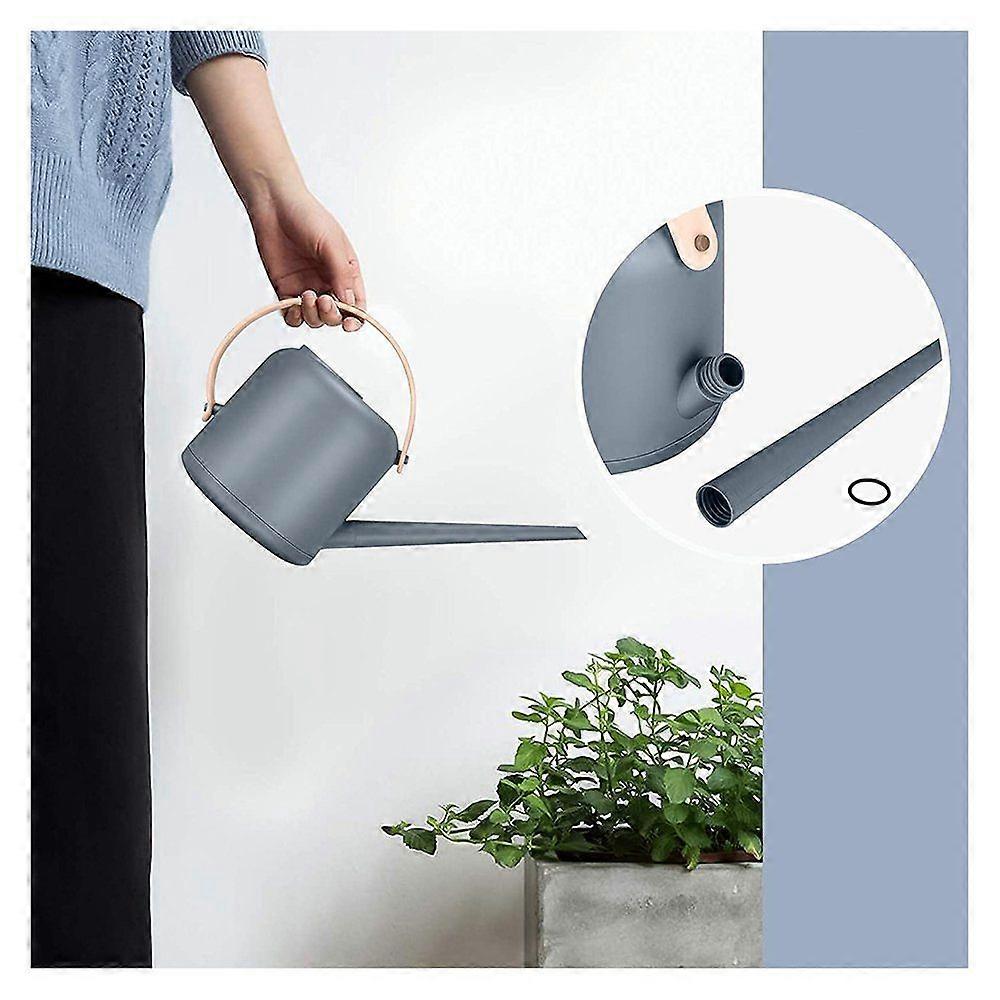 1700ml PP bonsai watering can pot, detachable long spout watering can small watering kettle for indoor and outdoor use