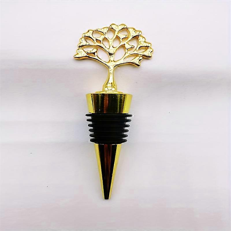 New Double-sided Small Peach Heart Life Tree Sealed Red Wine Stopper, Bottle Stopper, Suitable For Bar, Parties, Restaurants, Wine Stopper, Bottle Sto