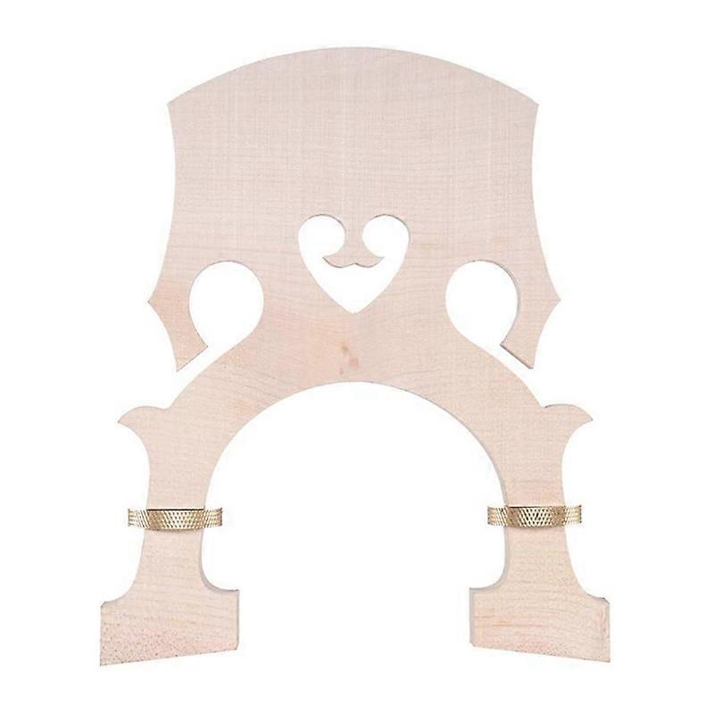Standard Maple Bridge Replacement Part For Double Bass Adjustable Upright Bass Bridge