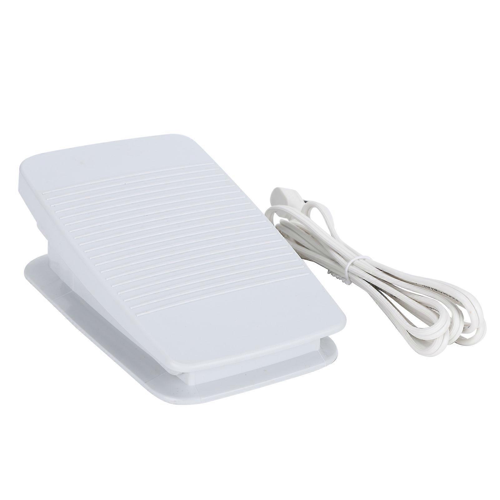Sewing Machine Foot Pedal Controller Plastic Multifunctional Single Hole Power Cord
