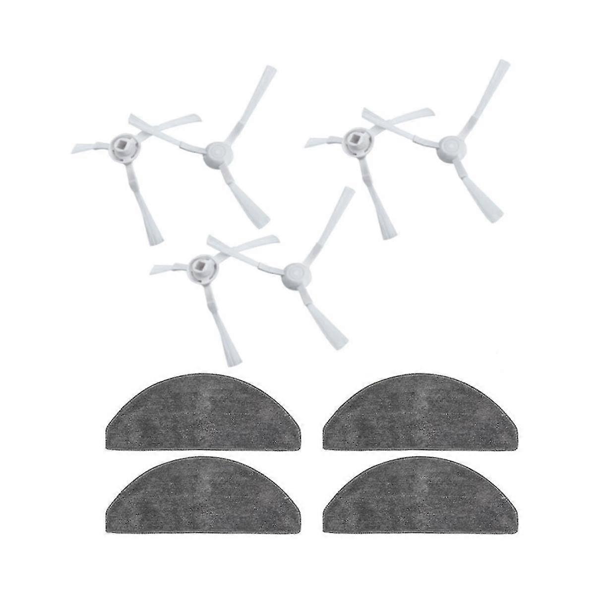 Robot Vacuum Cleaner Main Brush Side Brush Mop Cloth Filter for E10 E12 B112 Replacement