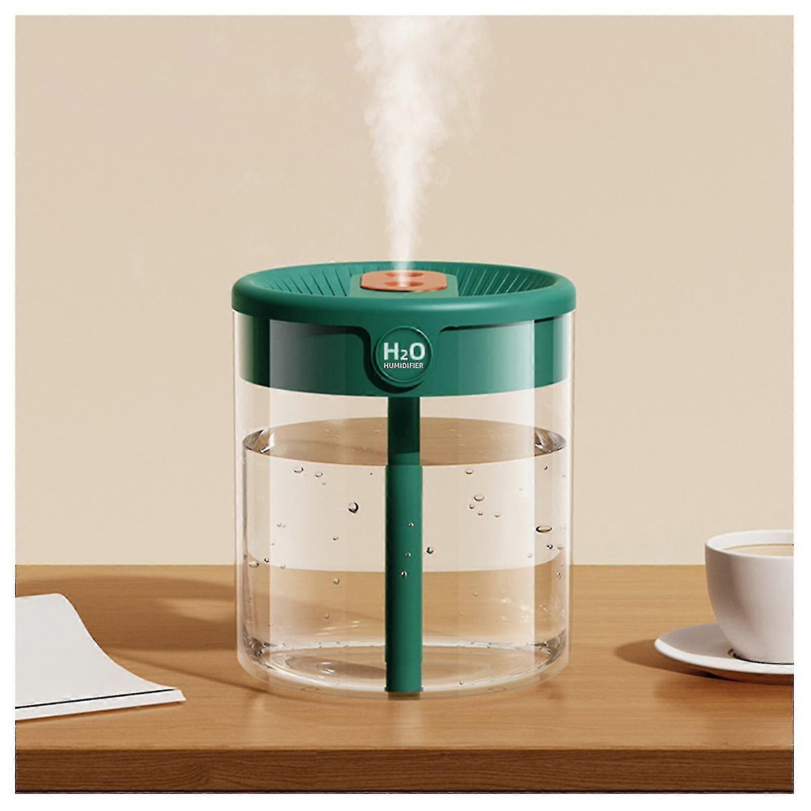 2l Large Capacity Transparent Water Tank Humidifier Silents Large Fog Volume Humidifier For Room Dormitory