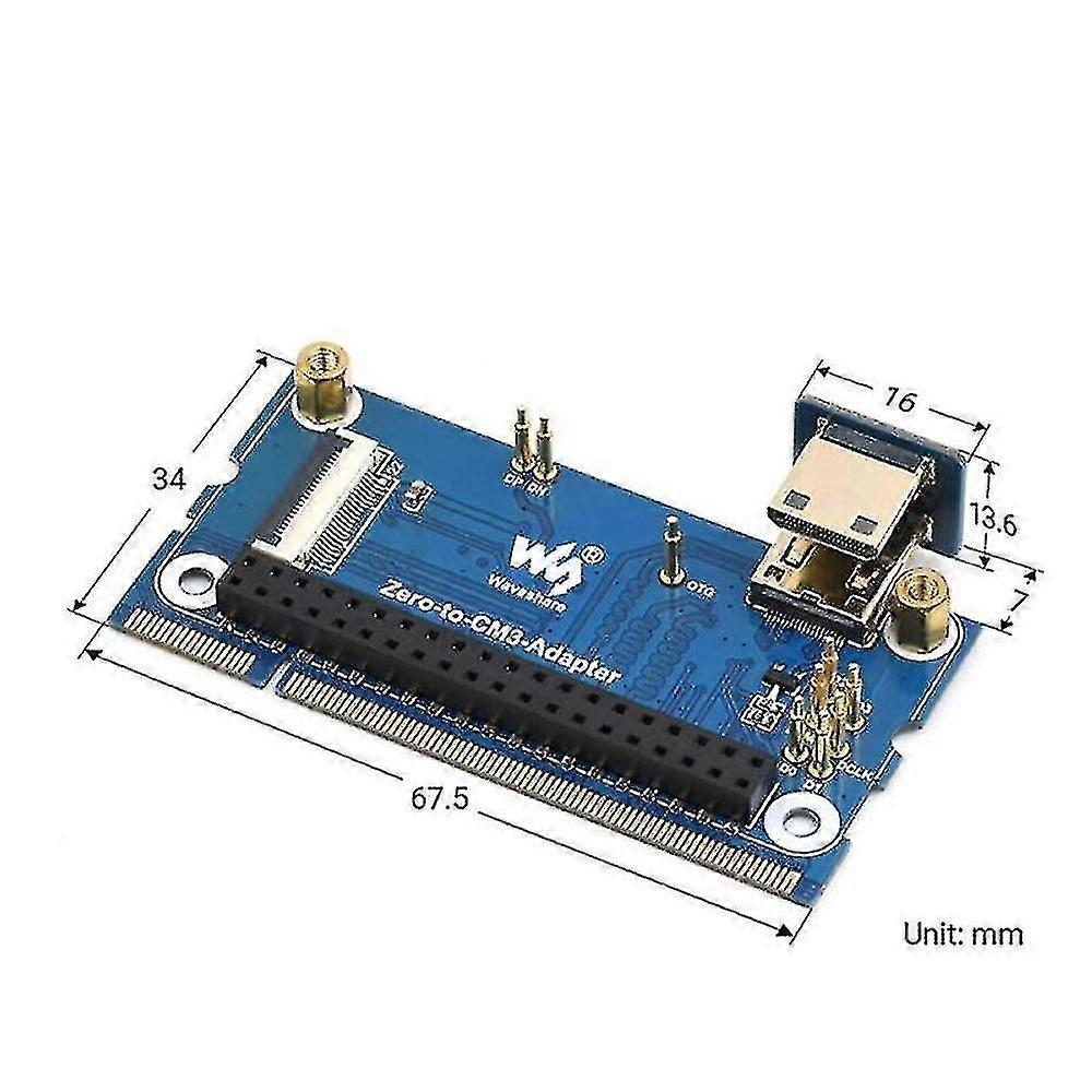 Zero-to-cm3-adapter For Zero 2w To Cm3/cm3+ Core Board Expansion Board With Adapter