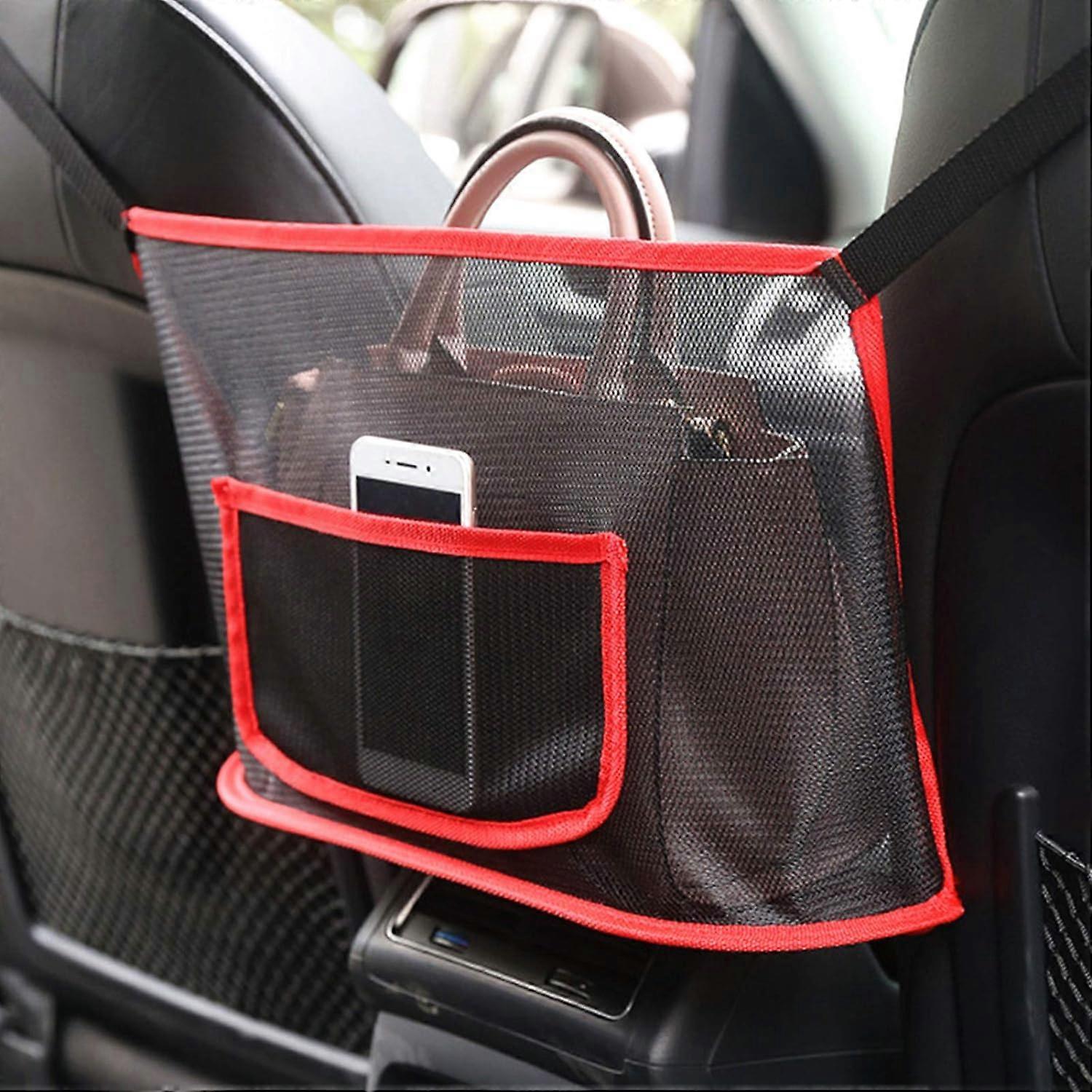 حامل حقيبة يد جيب السيارة الصافي ، حامل حقيبة يد للسيارة ، حقيبة يد للسيارة وحامل محفظة