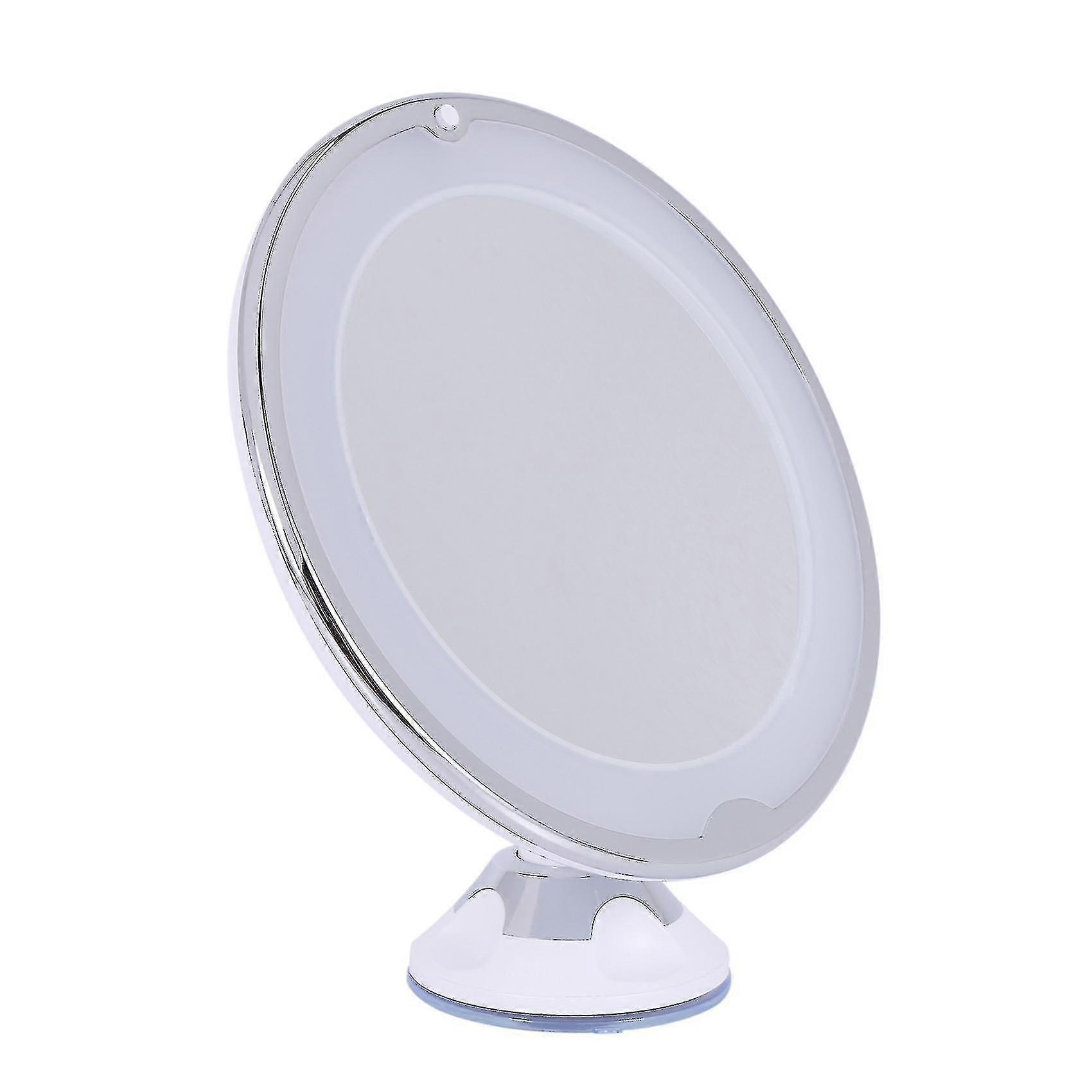 2024 10x Magnifying Lighted Vanity Makeup Mirror With White Led