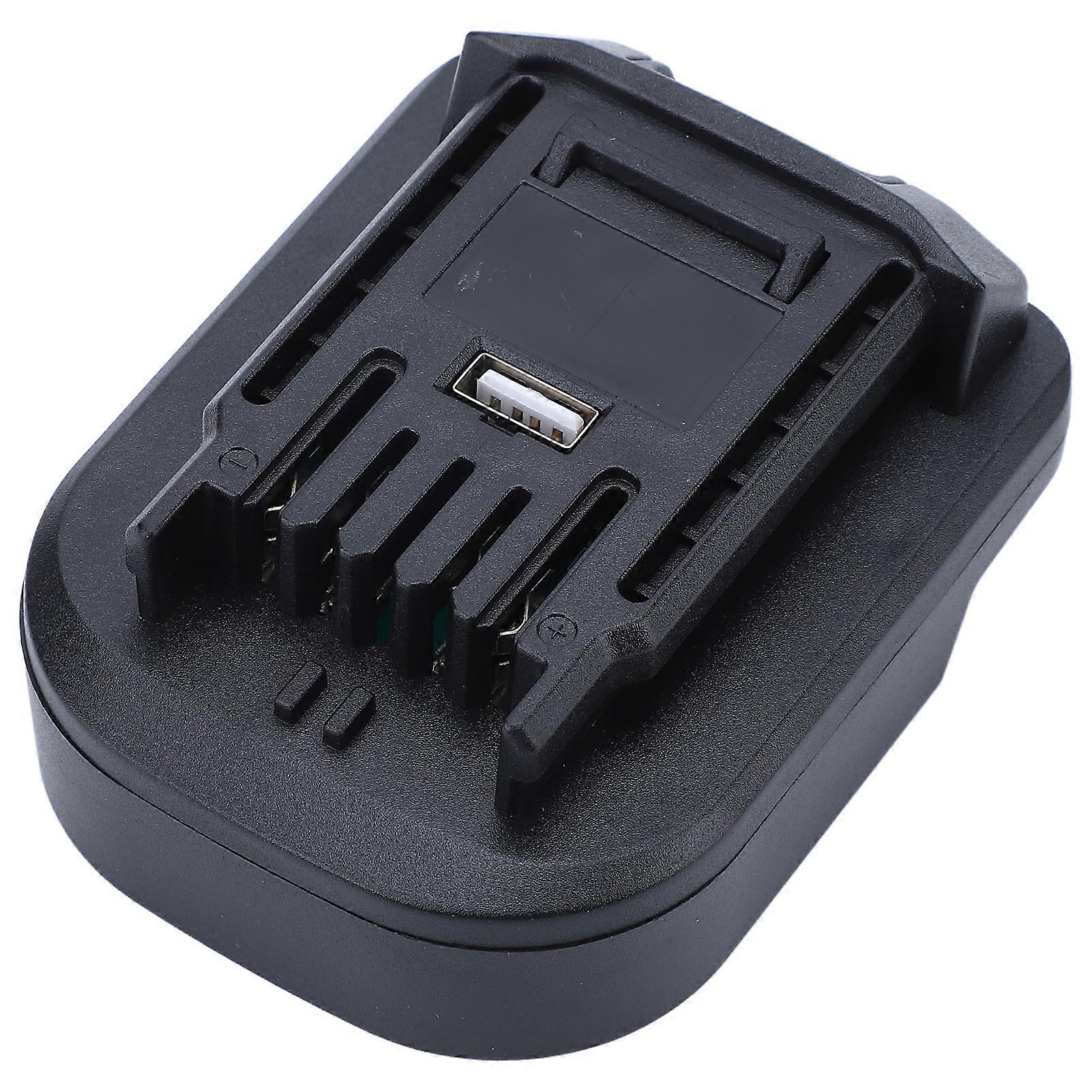 Adattatore per batteria Convertitore ABS Accessori elettrici per Worx 20V 4 PIN a 5 PIN con USB