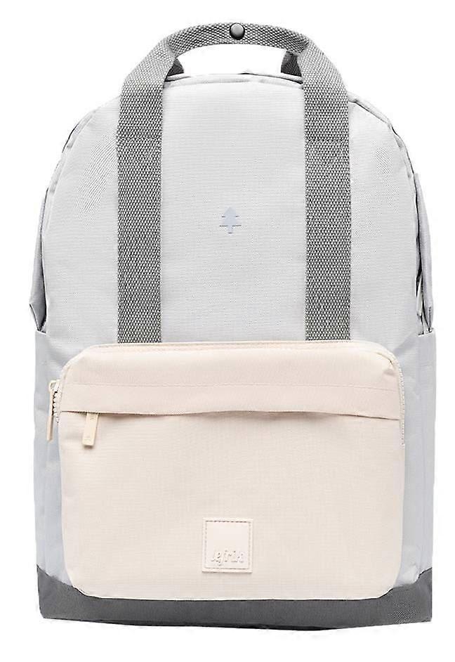 Lefrik Capsule Stripes Concrete Block Backpack - Grey/Light Grey/Cream