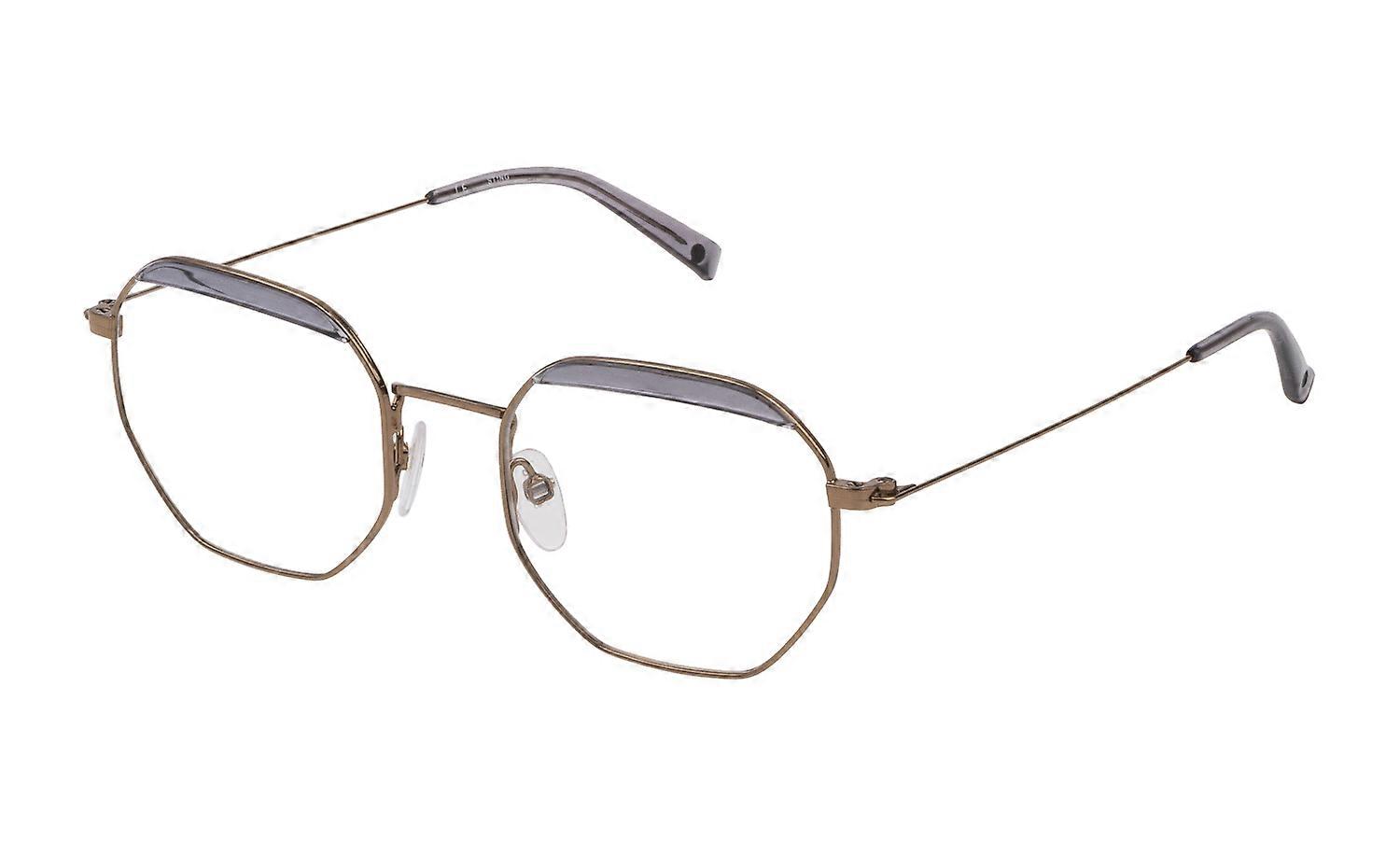 Oprawki Okularów Sting VST293V 08FF ORO Szare LUCIDO 50/19/140 UNISEX