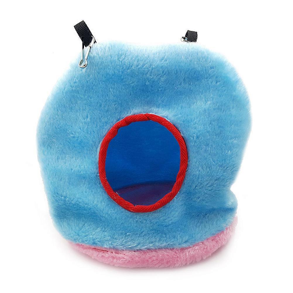 Winter Warm Bird Nest House Bed Hanging Tent Toy Small Parrots Conure Cockatoo Cage Perch