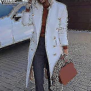 Damrock lång enfärgad för höst/vinter