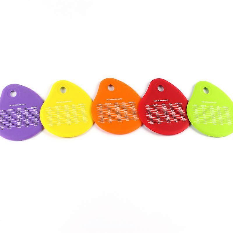 5 pcs all-in-one silicone baking utensils spatula baking tray cleaning scraper knife soft does not hurt the pan cake knife,2024 Ping