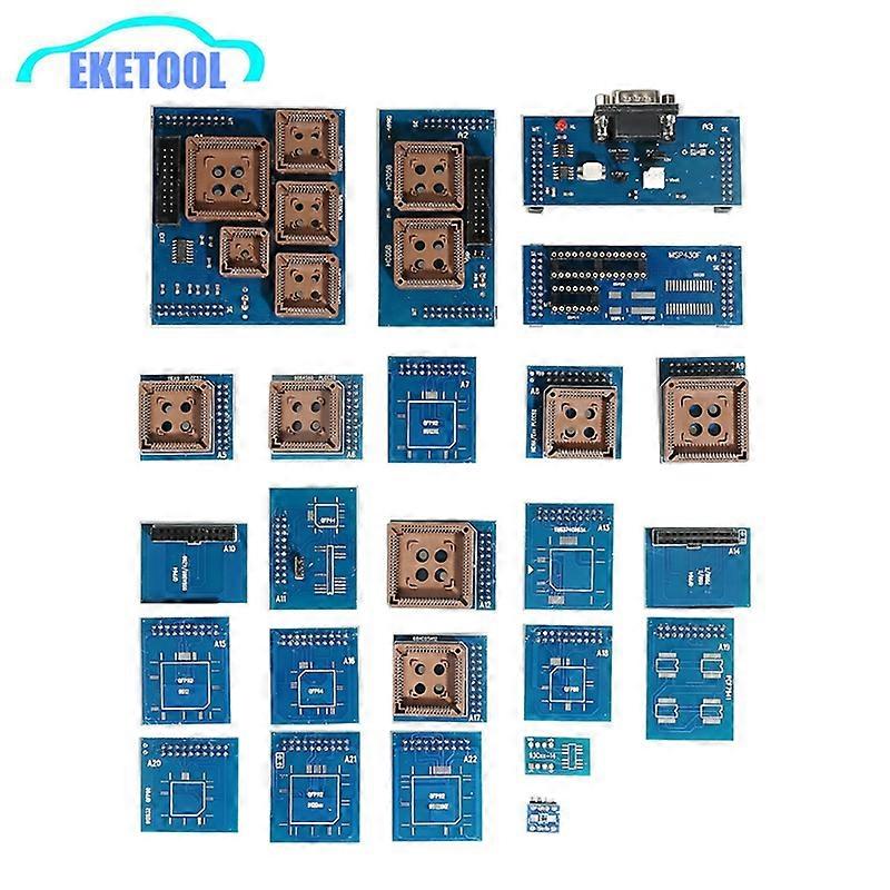 24pcs Full Adapters Works For Orange 5 Programming Device Full Set Works Orange5 Professional Programming Device 24 Adaptors