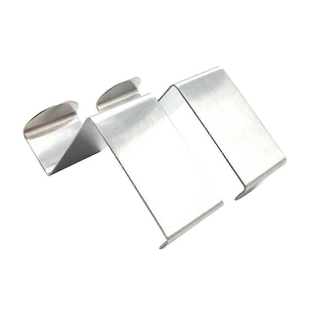 4 Pc Door Hook Stainless Kitchen Cabinet Clothes Hanger