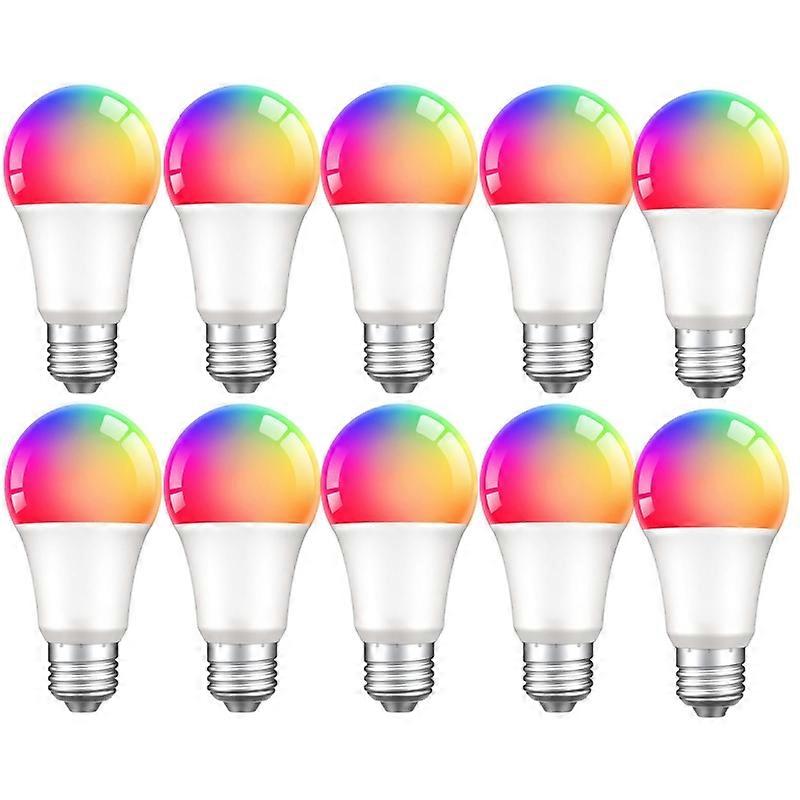 Zigbee E27 Led Light Bulb RGB CW WW Smart Lamp Works With Alexa, Google Home, Smartthings