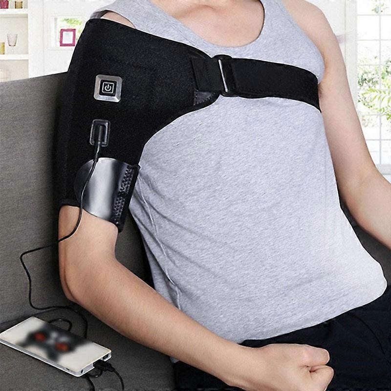 Heated shoulder support wrap, 3 heat settings