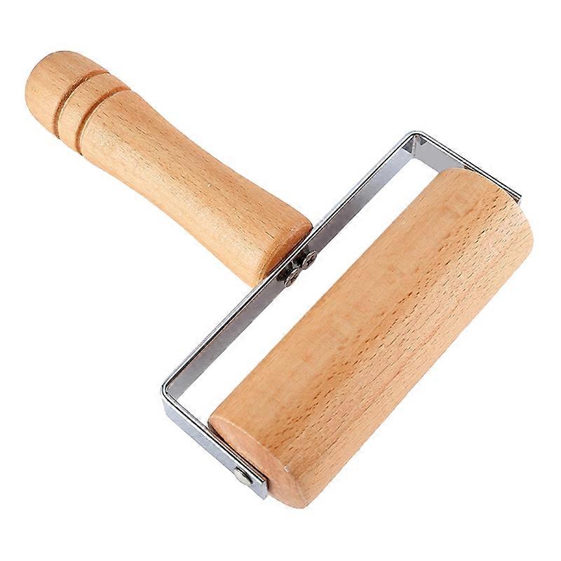 Rolling Pin Non-stick Wheel Design Wood Kitchen Rolling Pin for Dough Rolling KAESI