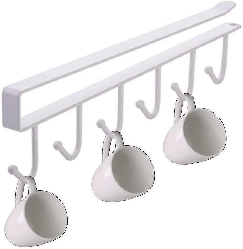 Cup Holder, Cupboard Insert Under Cabinet Hanging Rack Cupboard Insert Cup Holde