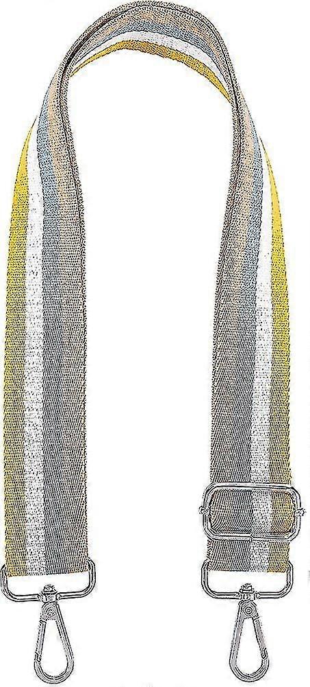Replacement Handbag Straps 71cm Adjustable Canvas Bag Shoulder Strap Gold