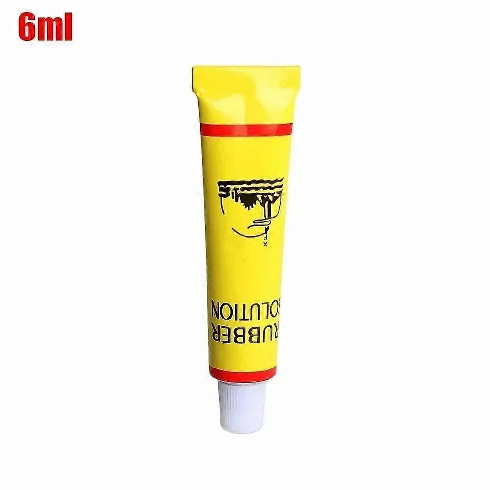 Colle de réparation de pneus Colle en caoutchouc forte liquide Caoutchouc noir résistant à l’usure Adhésif non corrosif Voiture Outils en cuir forts instantanés