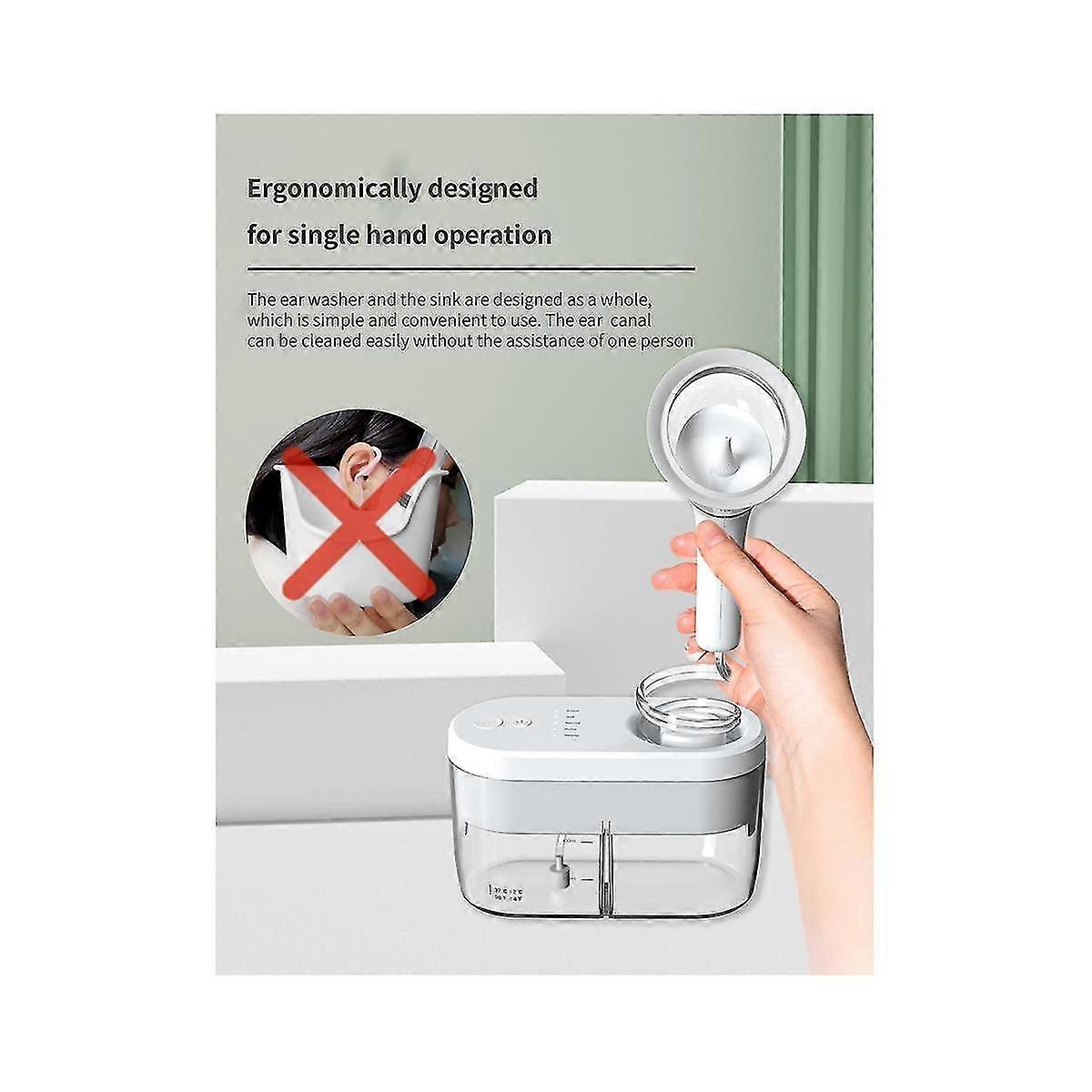 Electric Tool, Earwax Removal Kit Automatic Jet Stream, Wax Remover, Usb Rechargeable