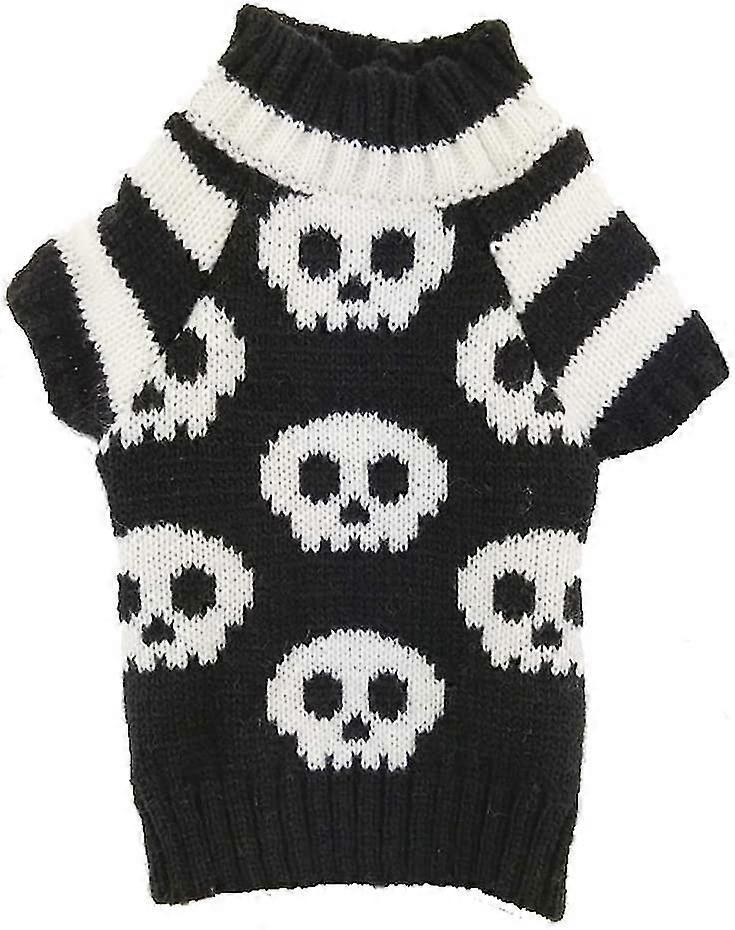 Pet Halloween Costumeblack Skeleton-xxs