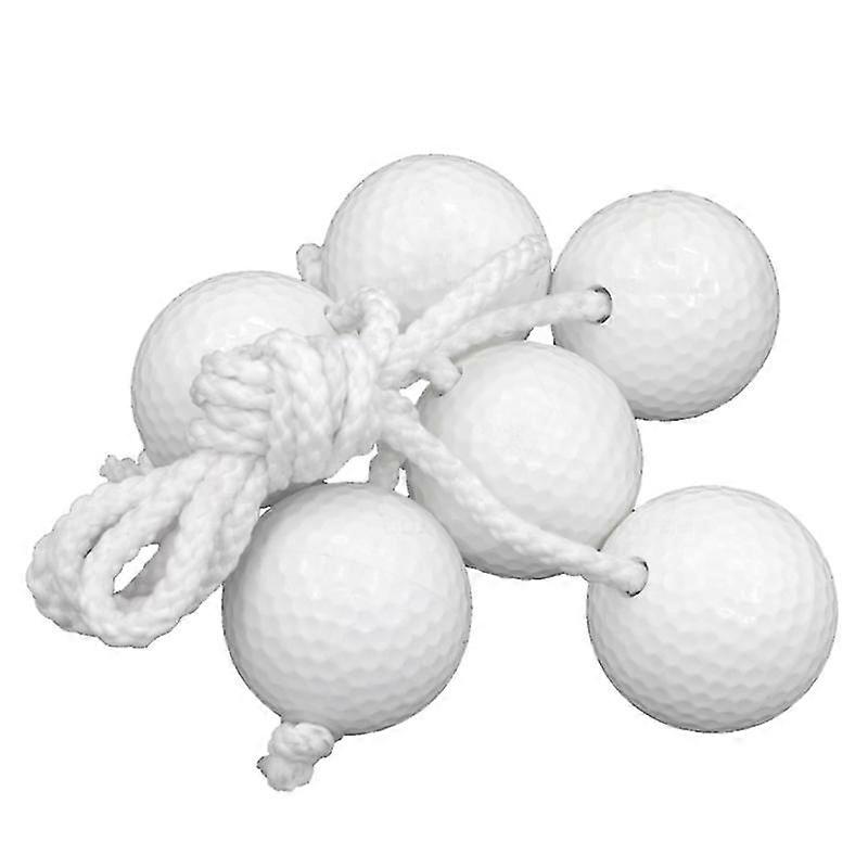 Ladder Ball Toss Game W/ 6 Balls Indoor/outdoor Patio Backyard Lawn Sports