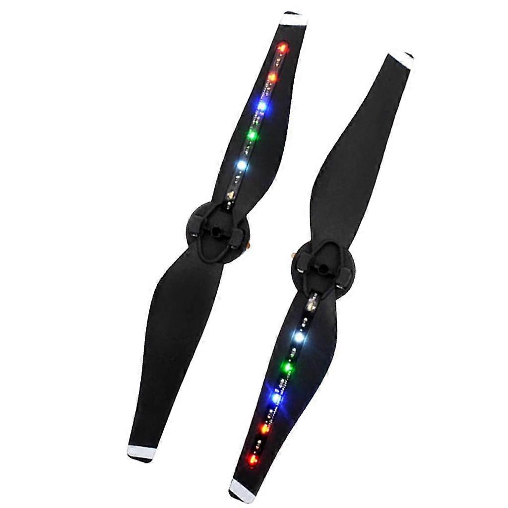 2pcs LED Flash Propeller Blades 5332 Charging Prop 5 Color for DJI Mavic Air