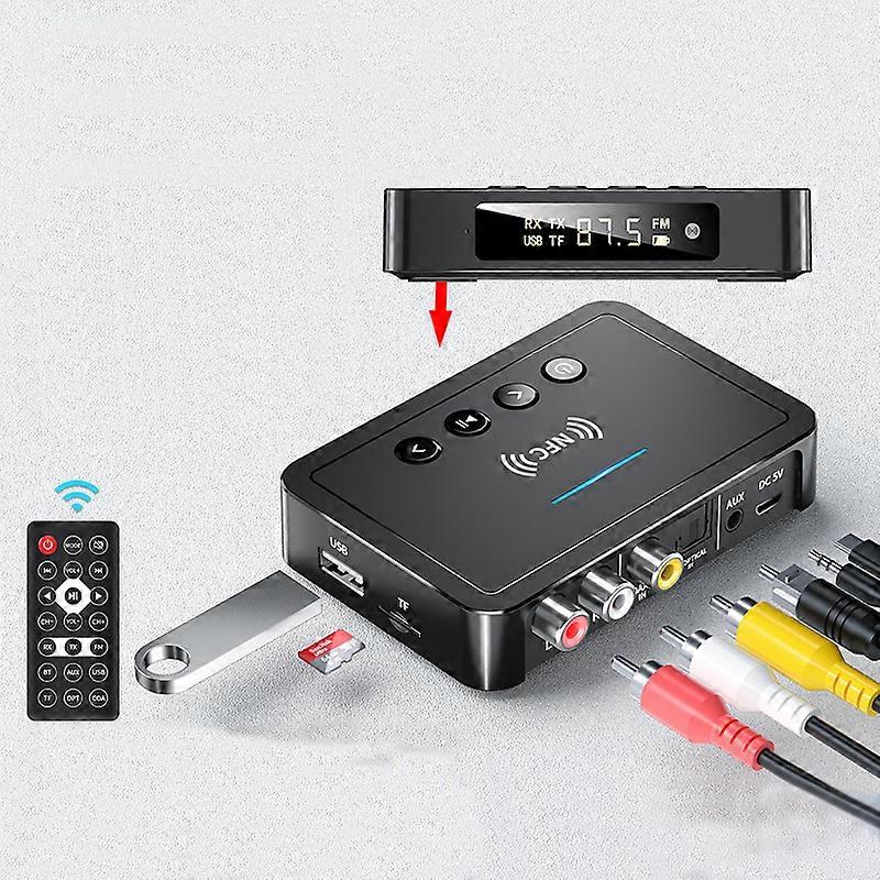 NFC Bluetooth Empfänger 5.0 Bluetooth Sender FM drei in einem Bluetooth Adapter Computer