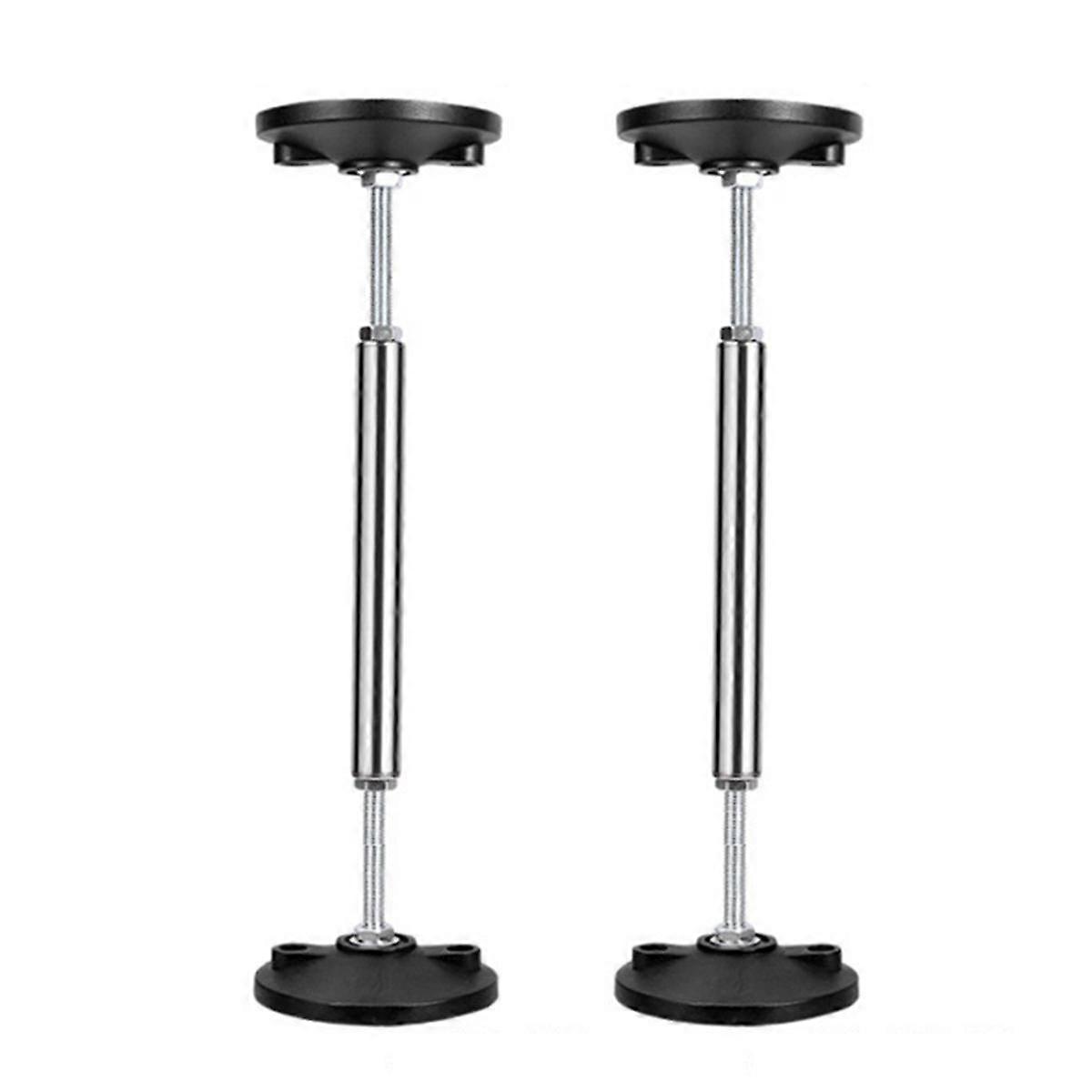 2Pcs Telescopic Support Rod Stainless Steel Cabinet Adjustable 30-45cm Support Pole High Hardness S