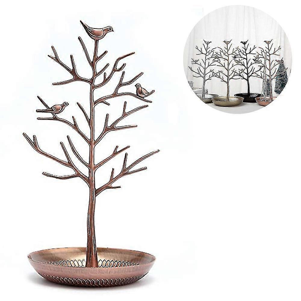 Bird Tree Earring Holder - Bronze