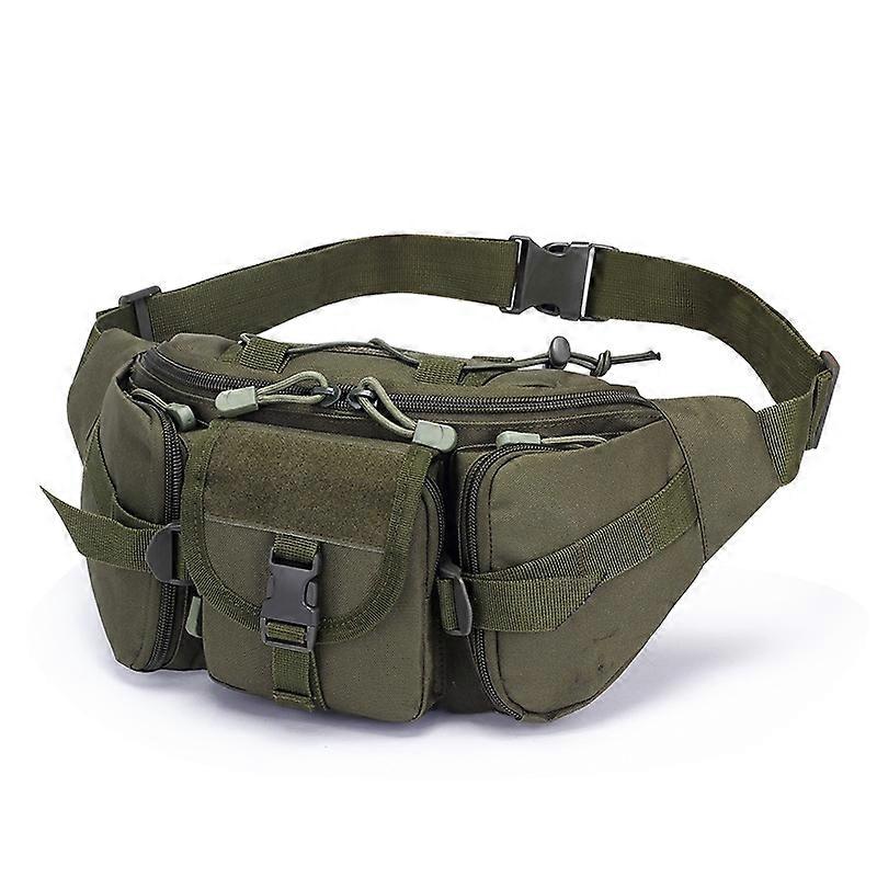 Sports de plein air imperméable à la taille sac de pêche multifonctionnel sac de poitrine, taille: taille libre