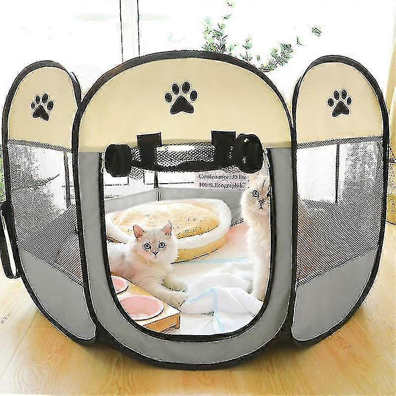 ペットプレイペンペットテント折りたたみ式防水屋外猫と犬ユニバーサル
