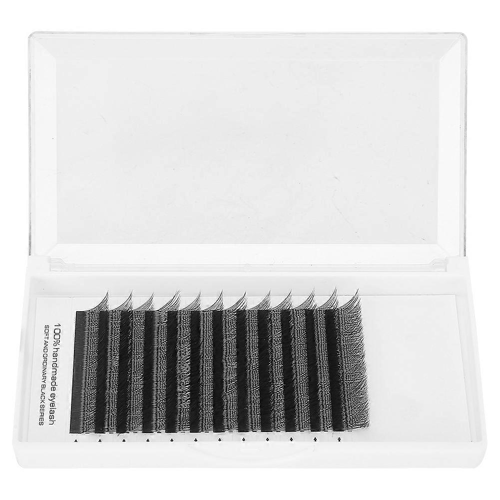 YY Shaped Dense False Eyelashes 0.07mm C Curve Length Options