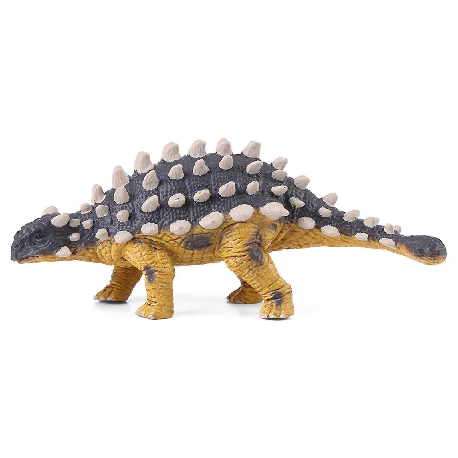 Childrens Mini Dinosaur Saichania Shape Plastic Toy Model with Learning Decor Features
