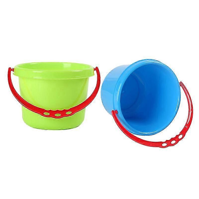2pcs Plastik Strandeimer