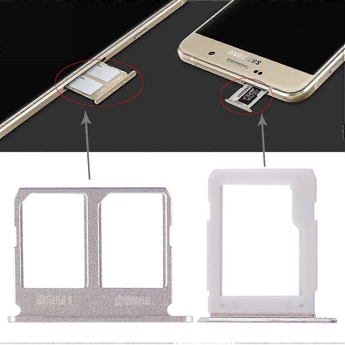 SIM Card Tray+Micro SD Card Tray for Galaxy A9100